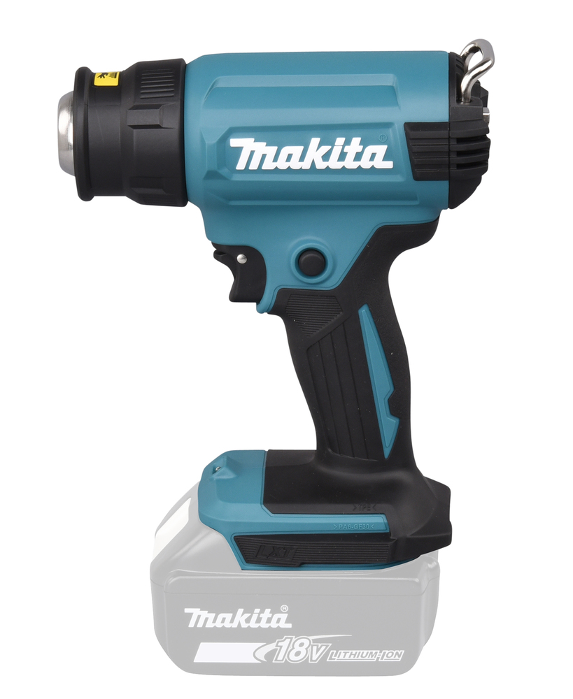 Kuumailmapuhallin Makita DHG180Z 18V, 550C°, 200l/min. Runkoversio