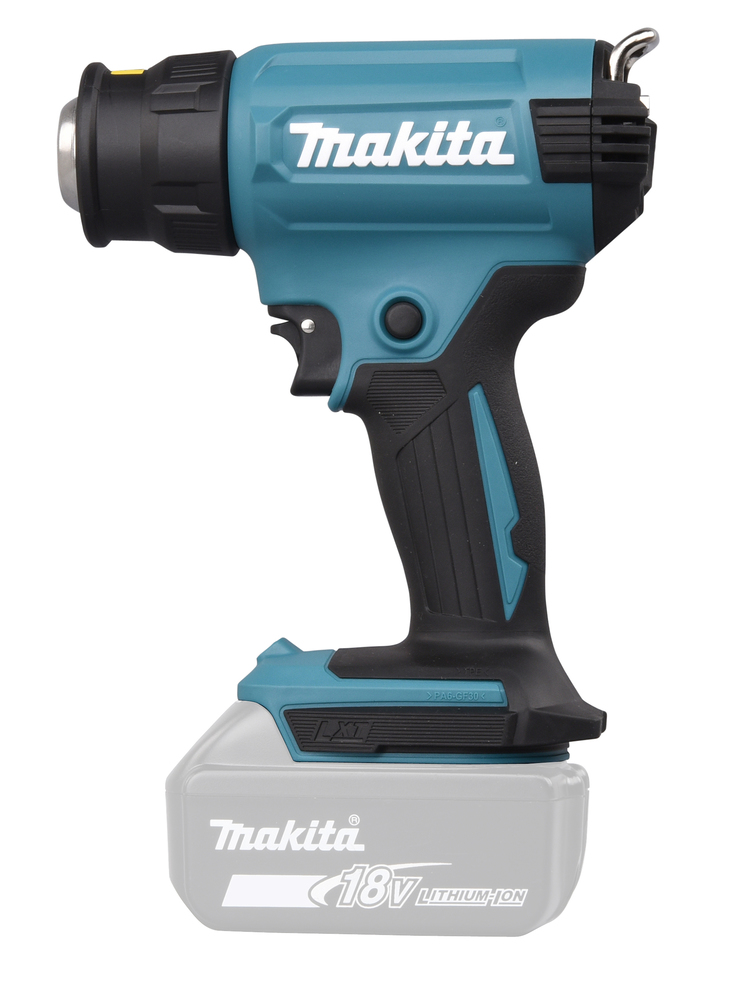 Kuumailmapuhallin Makita DHG180Z 18V, 550C°, 200l/min. Runkoversio