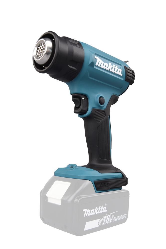 Kuumailmapuhallin Makita DHG180Z 18V, 550C°, 200l/min. Runkoversio
