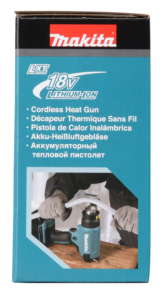 Kuumailmapuhallin Makita DHG180Z 18V, 550C°, 200l/min. Runkoversio