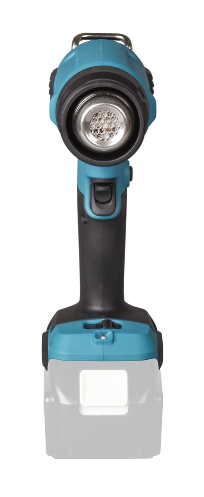 Kuumailmapuhallin Makita DHG181ZJ 18V, 150-550C°, 120/220l/min, neljä suulaketta. Runkoversio