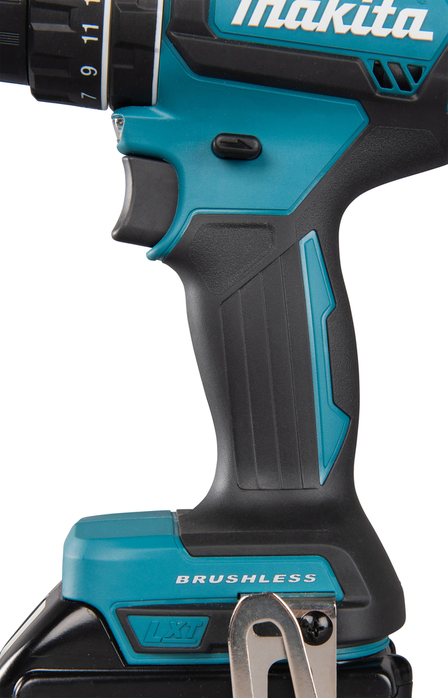 Impact drill Makita DHP485RTJ 18V, carbon brushless, 2x5,0Ah, 50/27 Nm, 1,7kg