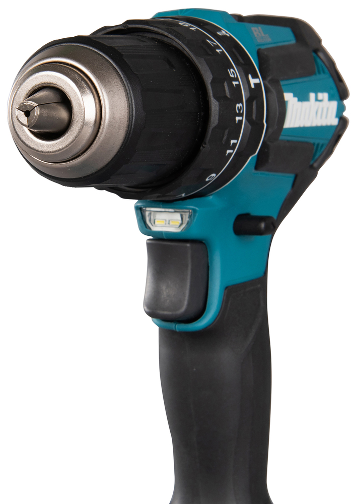 Impact drill Makita DHP485RTJ 18V, carbon brushless, 2x5,0Ah, 50/27 Nm, 1,7kg