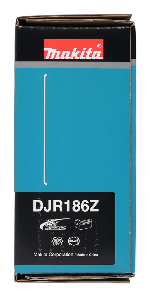 Puukkosaha Makita DJR186Z 18V, iskun pituus 32mm, 3,6kg. Runkoversio