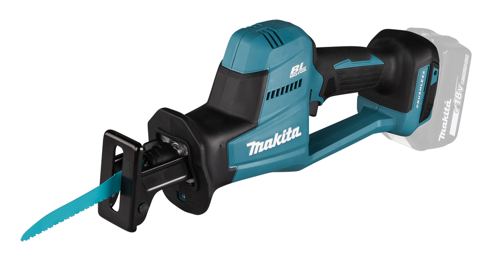 Puukkosaha Makita DJR189Z 18V, hiiliharjaton, iskun pituus 22mm, 2,6kg. Runkoversio