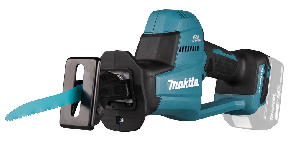 Puukkosaha Makita DJR189Z 18V, hiiliharjaton, iskun pituus 22mm, 2,6kg. Runkoversio