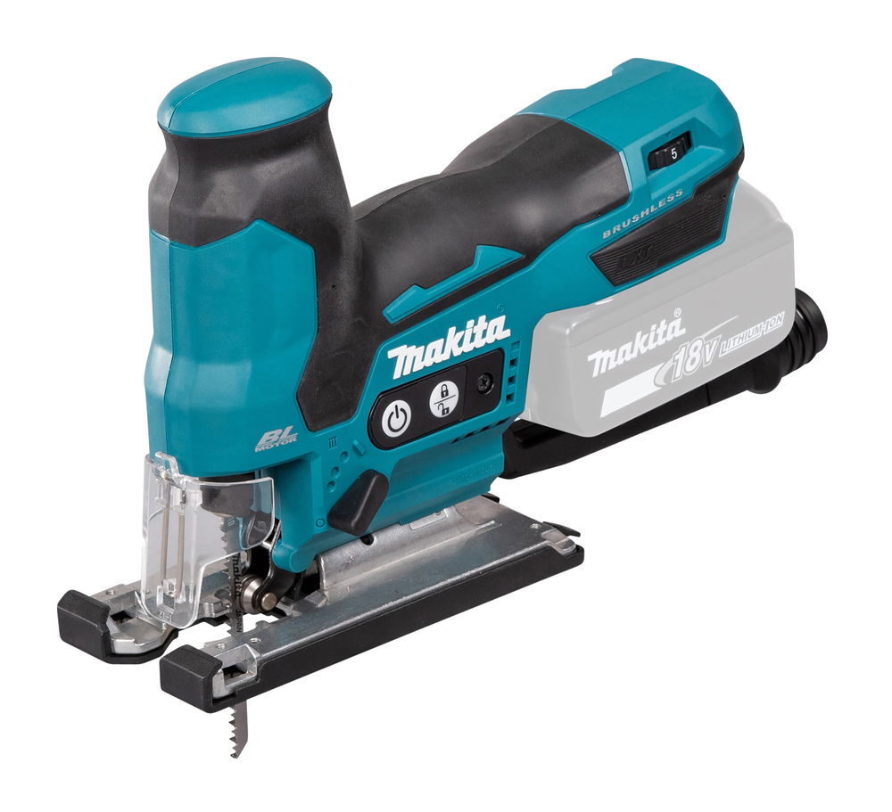 Jigsaw Makita DJV185Z 18V, straight body, 23mm stroke, carbon brushless. Body version