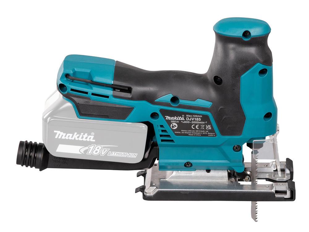 Jigsaw Makita DJV185Z 18V, straight body, 23mm stroke, carbon brushless. Body version
