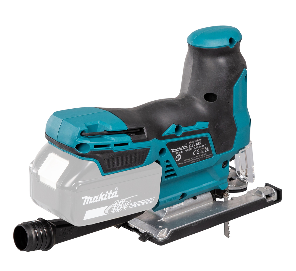 Jigsaw Makita DJV185Z 18V, straight body, 23mm stroke, carbon brushless. Body version