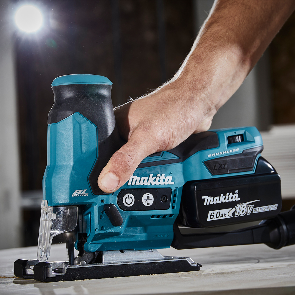 Jigsaw Makita DJV185Z 18V, straight body, 23mm stroke, carbon brushless. Body version