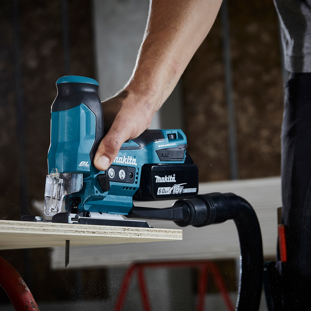 Jigsaw Makita DJV185Z 18V, straight body, 23mm stroke, carbon brushless. Body version