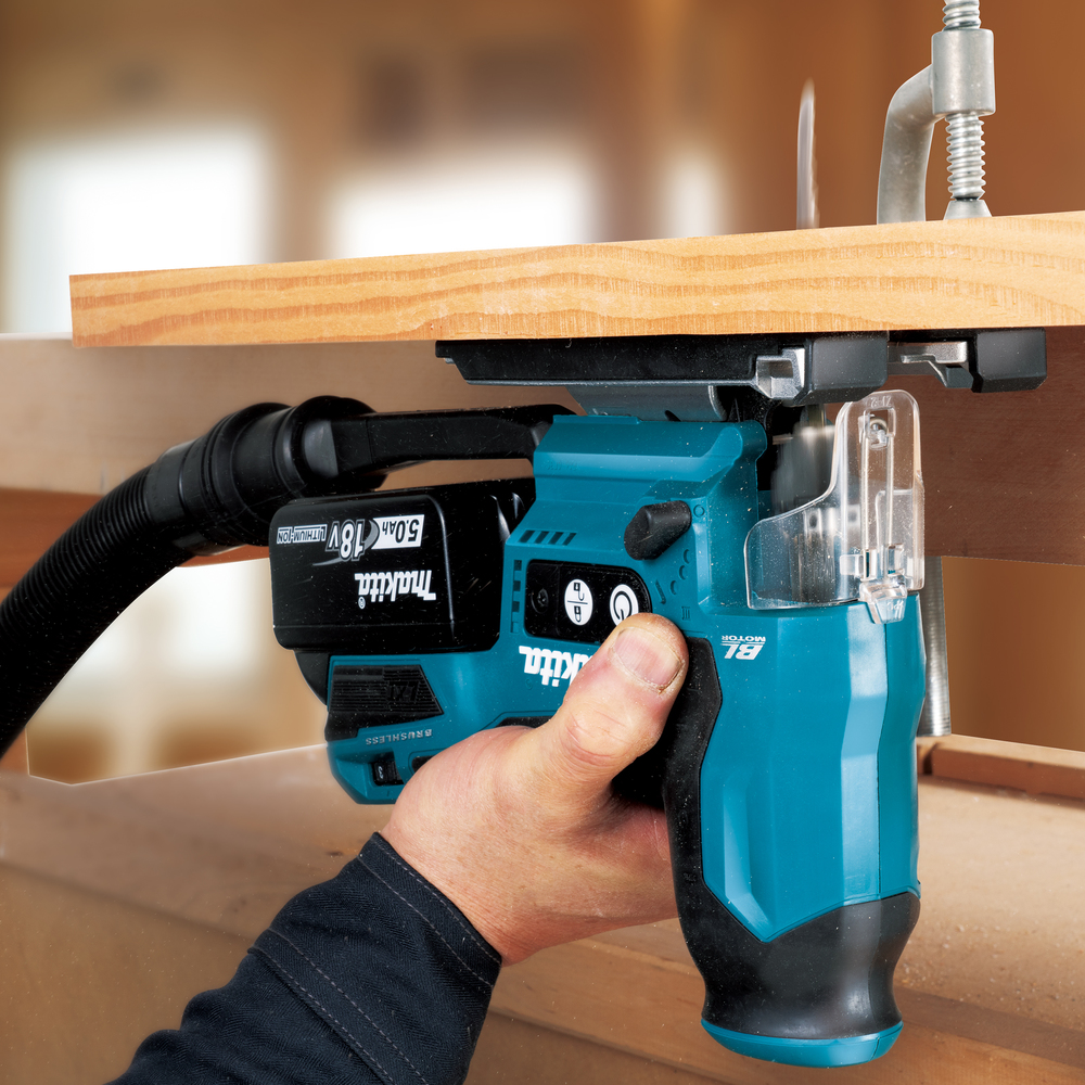 Jigsaw Makita DJV185Z 18V, straight body, 23mm stroke, carbon brushless. Body version