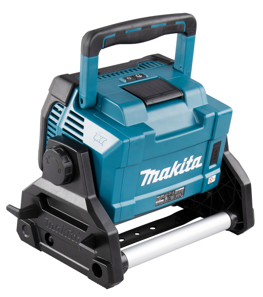 Työmaavalaisin Makita DML809 2xLXT akku/230V. 2500/5000/10000 Lumen. Runkoversio