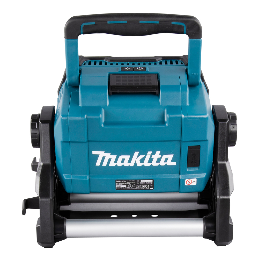 Työmaavalaisin Makita DML809 2xLXT akku/230V. 2500/5000/10000 Lumen. Runkoversio