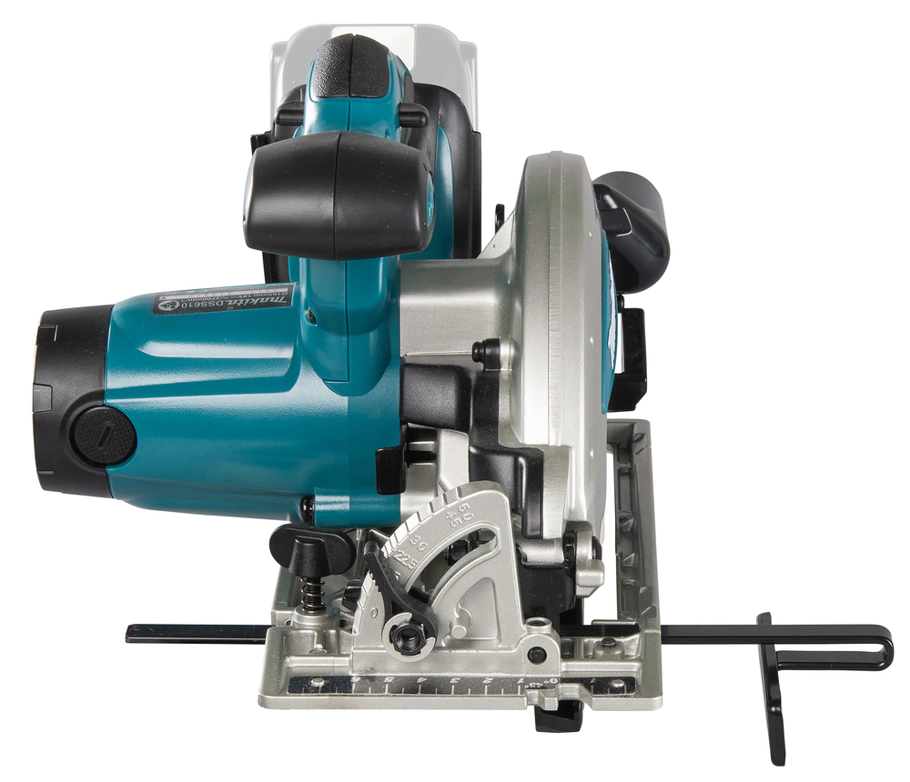 Pyörösaha puulle Makita DSS610Z 18V, sahaus 57mm, terä 165x20 Z=24. Runkoversio DSS610Z