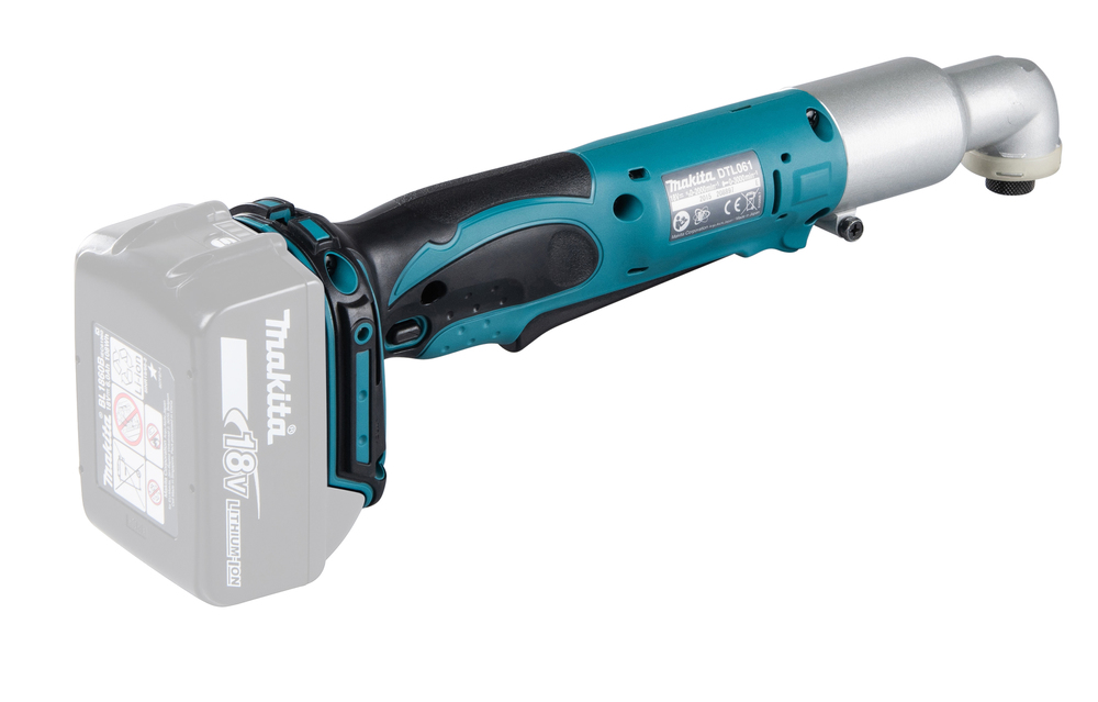 Impact angle wrench Makita DTL061Z 18V, for 1/4" screw heads, 60 Nm. Body version