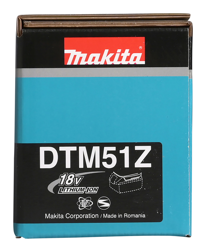 Monitoimikone Makita DTM51Z 18V, 6000-21000 liikettä/min, liike 3,2°. Runkoversio