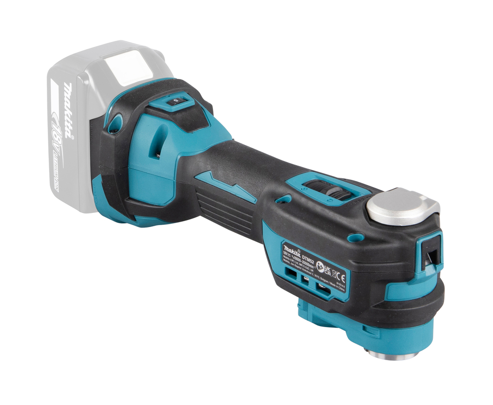 Monitoimikone Makita DTM52Z 18V hiiliharjaton, Starlock Max, 10000-20000 liikettä/min, liike 3,6°. Runkoversio