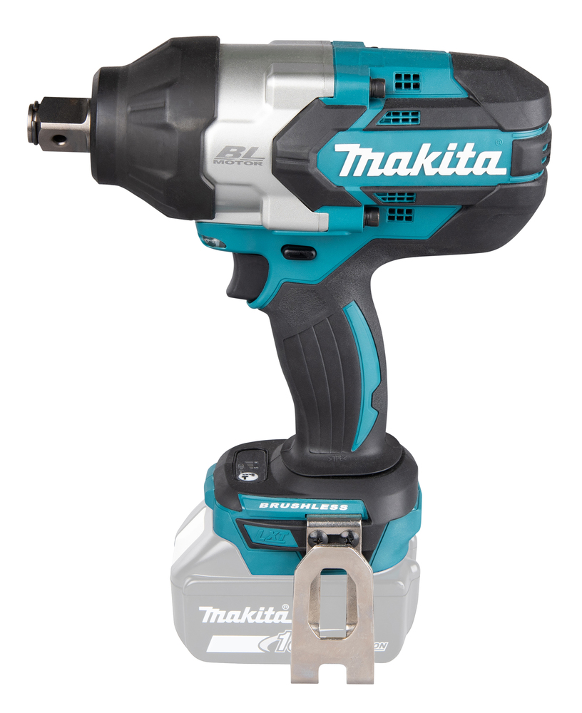 Mutterinväännin Makita DTW1001Z 18V, 3/4" kitkarenkaalla, 1050Nm, hiiliharjaton. Runkoversio
