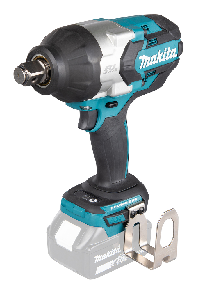 Mutterinväännin Makita DTW1001Z 18V, 3/4" kitkarenkaalla, 1050Nm, hiiliharjaton. Runkoversio