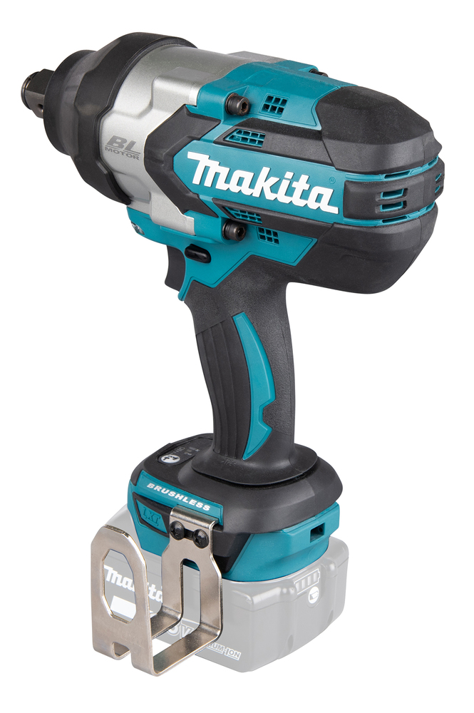 Mutterinväännin Makita DTW1001Z 18V, 3/4" kitkarenkaalla, 1050Nm, hiiliharjaton. Runkoversio
