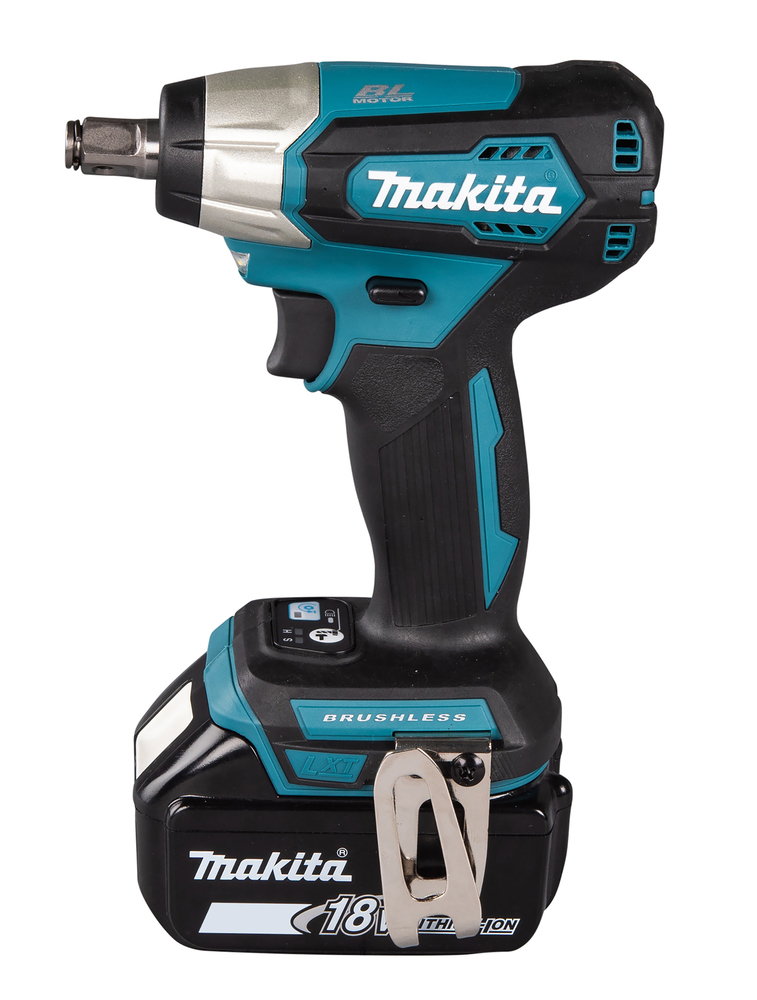 Mutterinväännin Makita DTW181Z 18V, 1/2" kitkarenkaalla, 210Nm, hiiliharjaton. Runkoversio