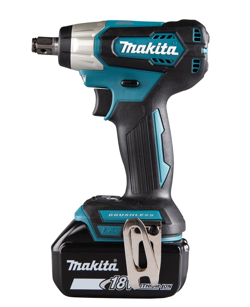 Mutterinväännin Makita DTW181Z 18V, 1/2" kitkarenkaalla, 210Nm, hiiliharjaton. Runkoversio