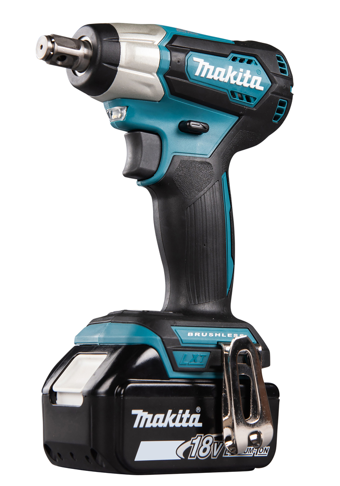 Mutterinväännin Makita DTW181Z 18V, 1/2" kitkarenkaalla, 210Nm, hiiliharjaton. Runkoversio