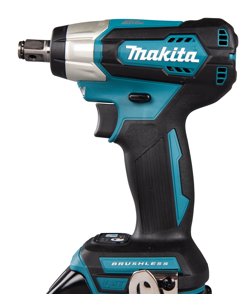 Mutterinväännin Makita DTW181Z 18V, 1/2" kitkarenkaalla, 210Nm, hiiliharjaton. Runkoversio