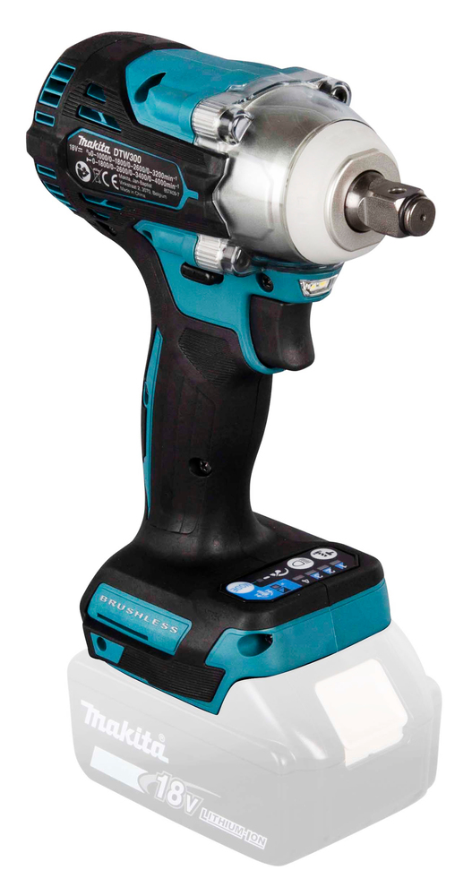 Iskevä mutterinväännin Makita DTW300Z 18V 1/2" 330 Nm