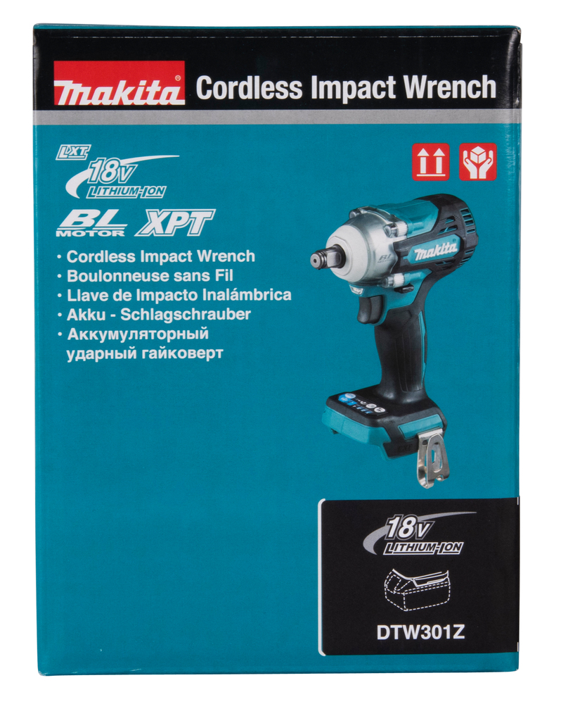 Makita mutteriväännin LXT DTW301Z 18V