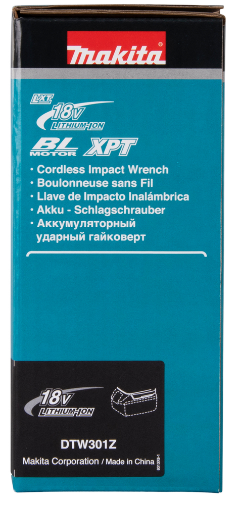 Makita mutteriväännin LXT DTW301Z 18V