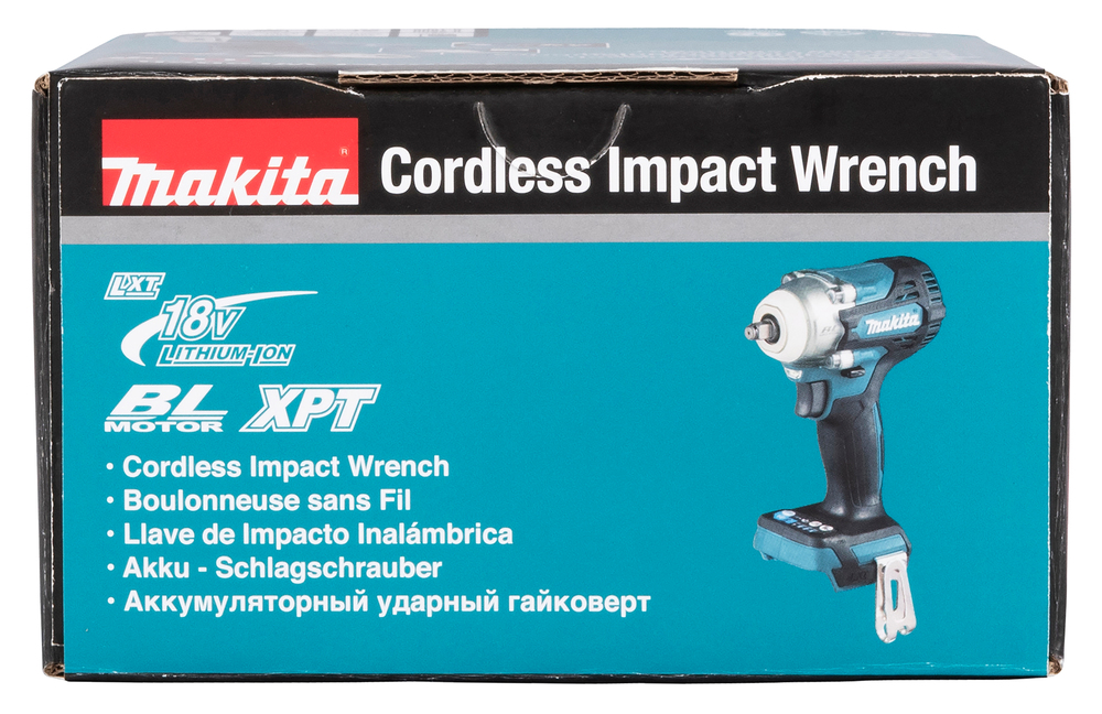 Mutterinväännin Makita DTW302Z 18V, 3/8", 300Nm, hiiliharjaton. Runkoversio