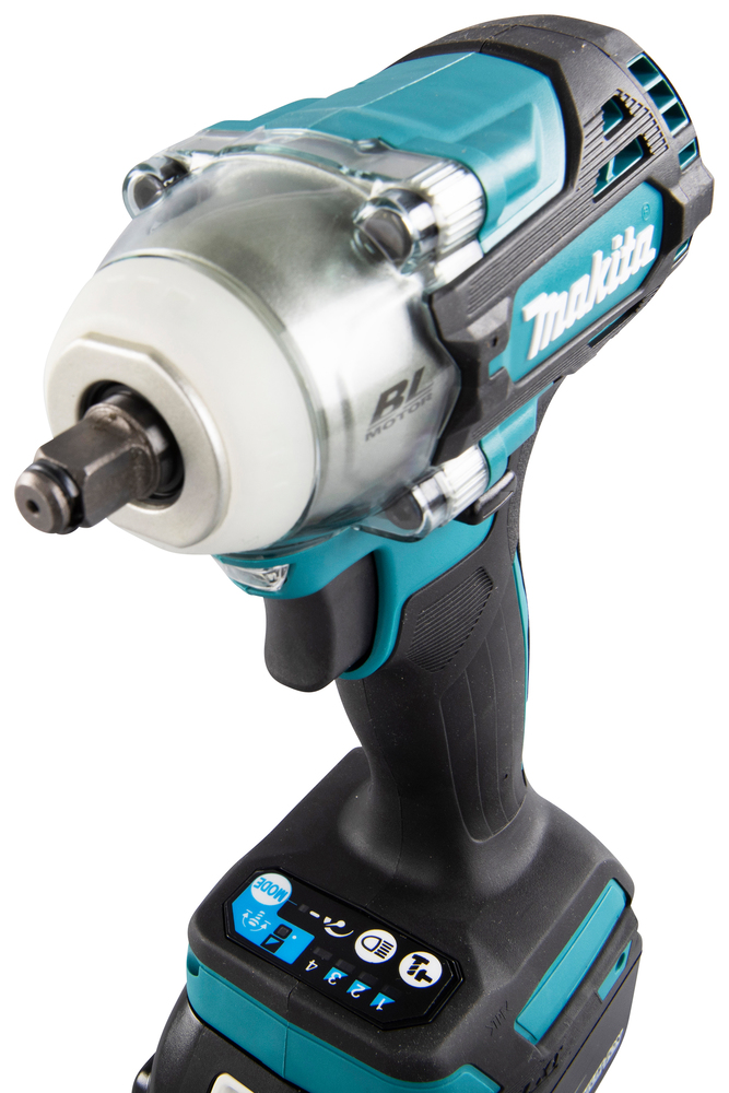 Mutterinväännin Makita DTW302Z 18V, 3/8", 300Nm, hiiliharjaton. Runkoversio