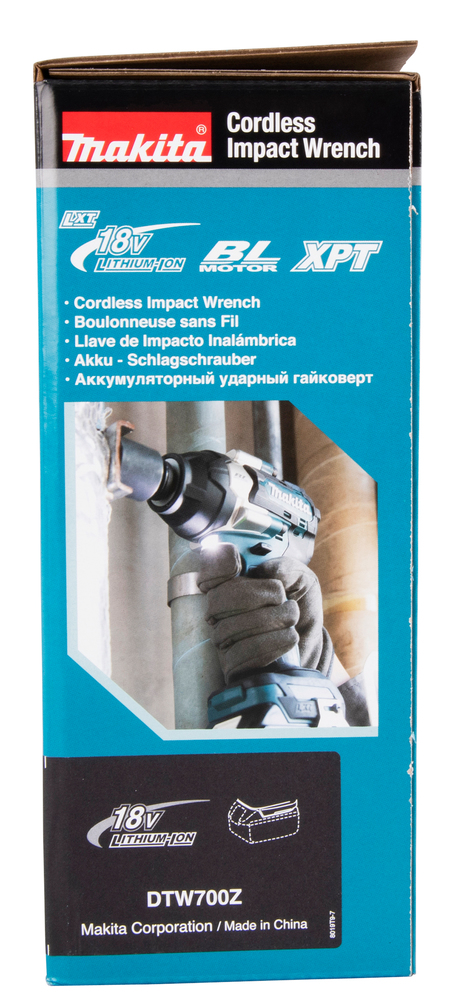 Iskevä mutterinväännin Makita LXT DTW700 runkoversio