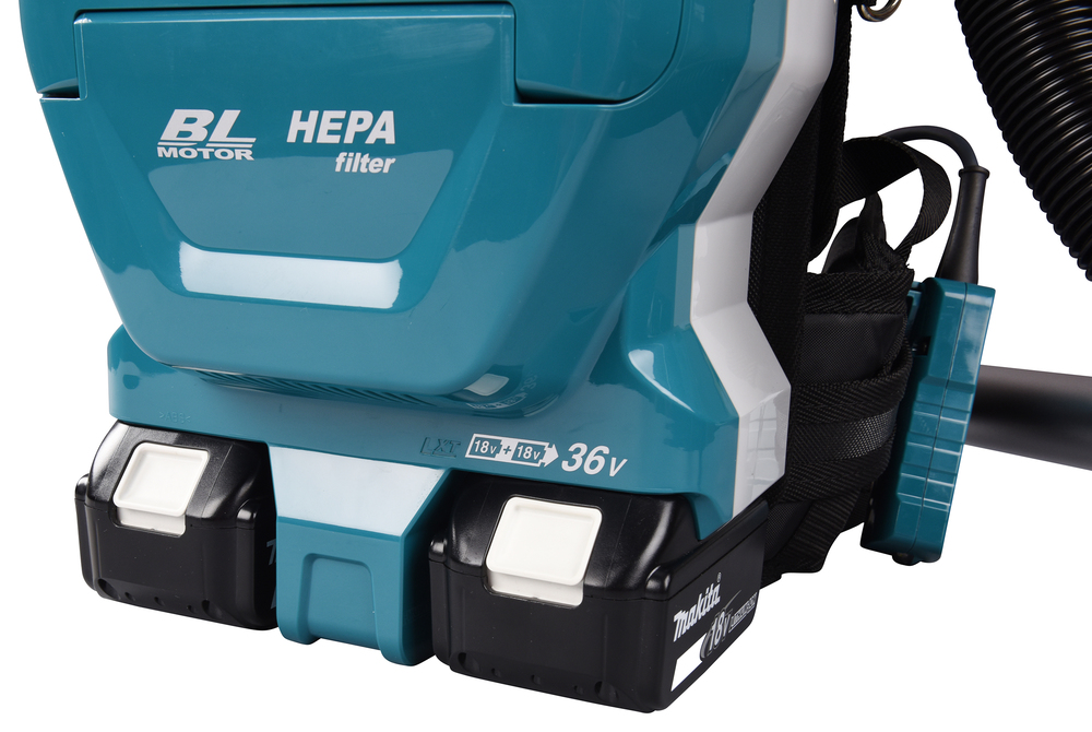 Rucksack vacuum cleaner Makita DVC261ZX11