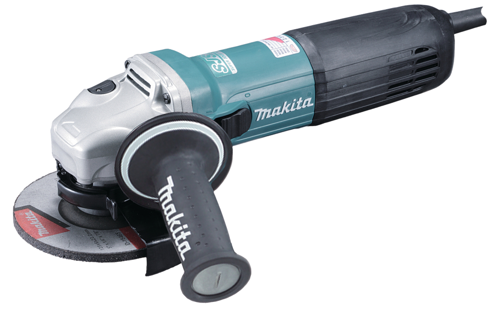 Kulmahiomakone Makita GA5040CF01 125mm, 1400W, SJS², avaimeton, vakioelektroniikka, säädettävä, AVT