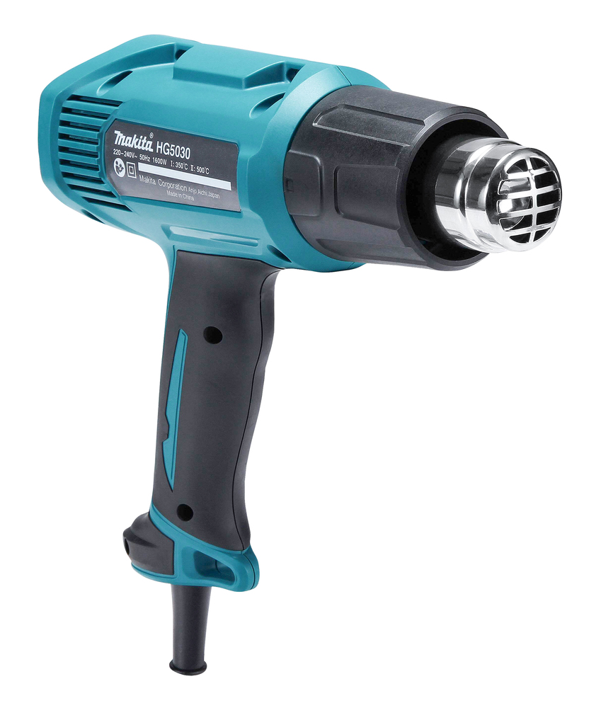 Kuumailmapuhallin Makita HG5030K1600W, 350/500°C, 4 suulaketta