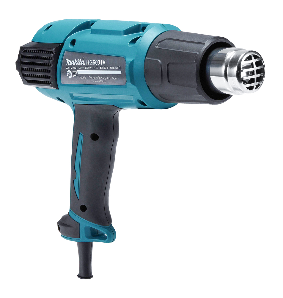 Kuumailmapuhallin Makita HG6031VK 1800W, 50-600°C, 4 suulaketta