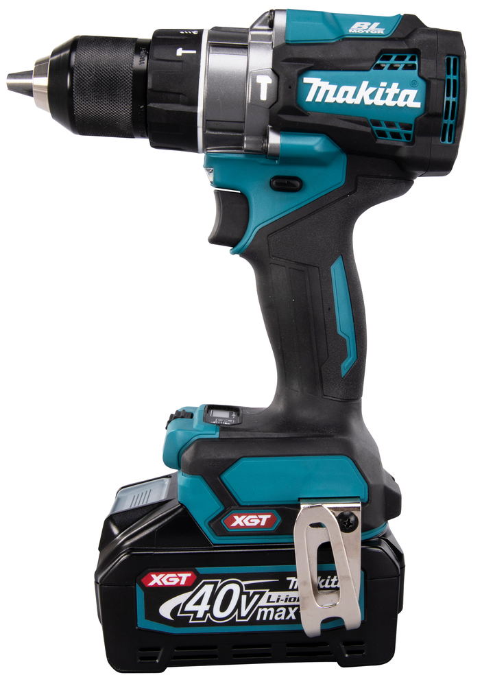 Iskuporakone Makita HP001GM201 40V XGT, 2x4,0Ah, 140/68 Nm, elektroninen momentin säätö, 3,0kg