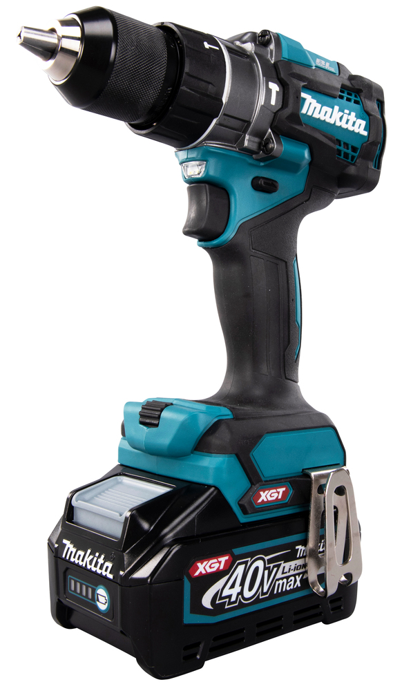 Iskuporakone Makita HP001GM201 40V XGT, 2x4,0Ah, 140/68 Nm, elektroninen momentin säätö, 3,0kg