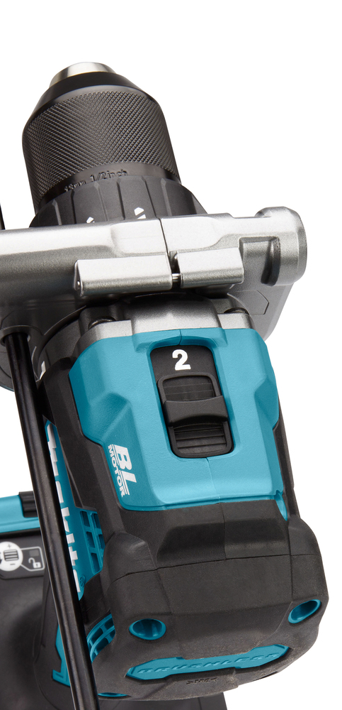 Iskuporakone Makita HP001GM201 40V XGT, 2x4,0Ah, 140/68 Nm, elektroninen momentin säätö, 3,0kg