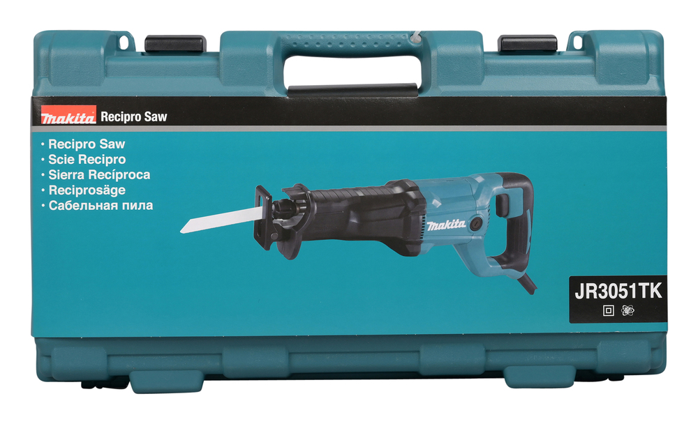 Puukkosaha Makita JR3051TK 1200W, 0-3000 r/min, terän pikakiinnitys, 3,3kg