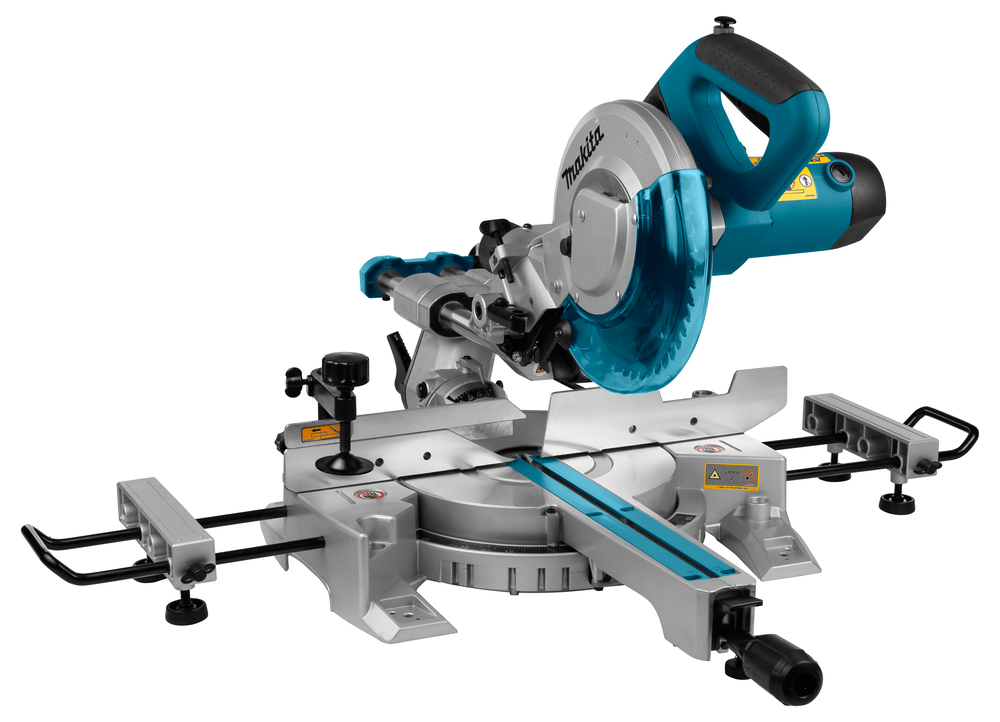 Jiirisaha Makita LS0815FLN sahaus 65x305mm, terä 216x30mm, 1400W, 14,1kg, laser, valo