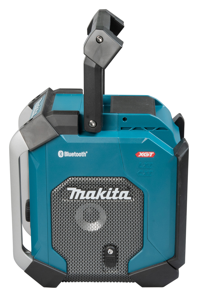 Radio och Bluetooth-högtalare, Makita MR006GZ USB-laddning, subwoofer. Drivs via elnätet eller Li-ion-batterier CXT, LXT och XGT