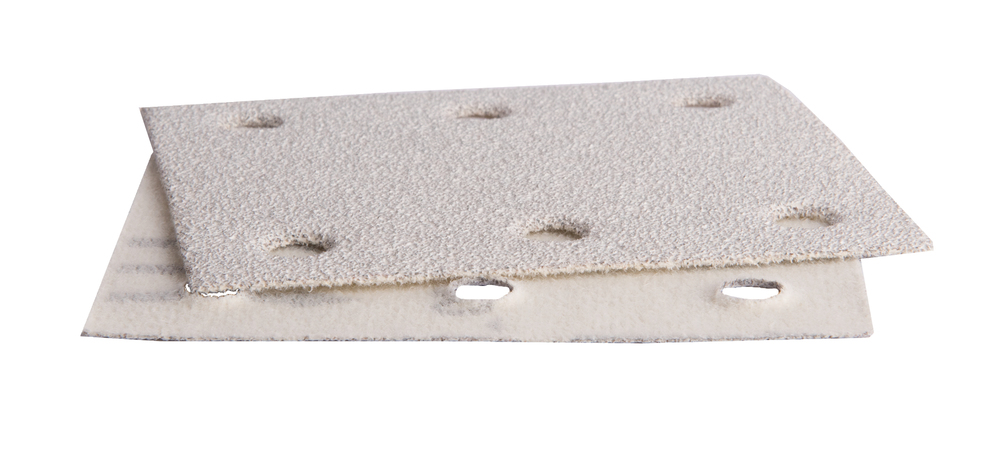 Hiomapaperi Makita P-35813 koukkutarrakiinnitys 114 x 102 K60, 10kpl, BO4555 ja BO4565, alumiinioksidi ja stearaati, sideaine hartsi