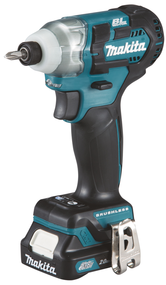 Iskevä ruuvinväännin Makita TD111DSAJ CXT, 2x2,0Ah, 135 Nm, hiiliharjaton