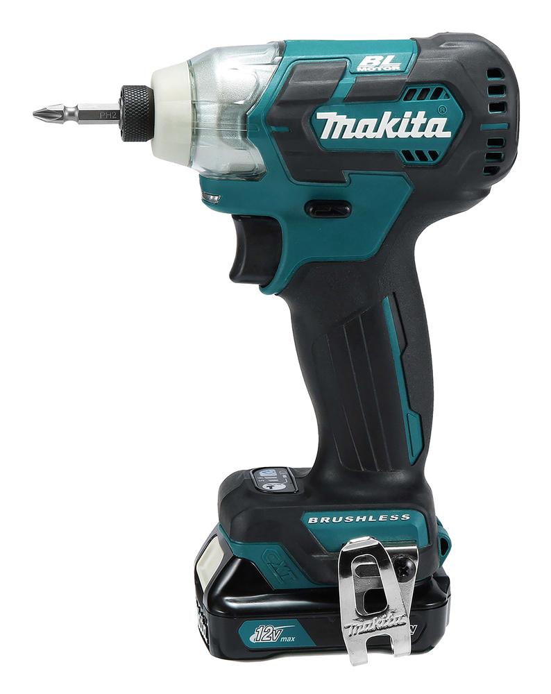 Iskevä ruuvinväännin Makita TD111DSAJ CXT, 2x2,0Ah, 135 Nm, hiiliharjaton