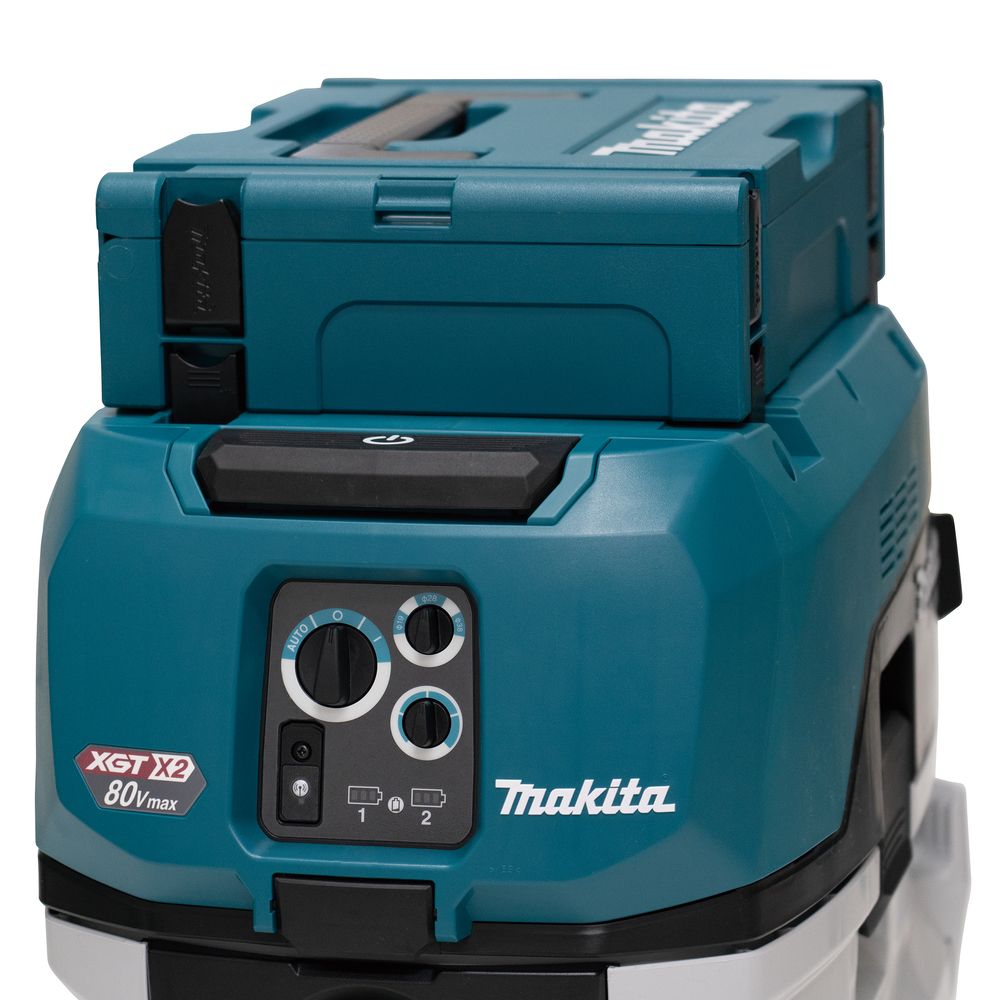 Imuri Makita VC006GMZ01 80V 2x XGT, AWS valmius, 3700 l/min, 170 mbar, 38 l säiliö, M-luokka. Runkoversio