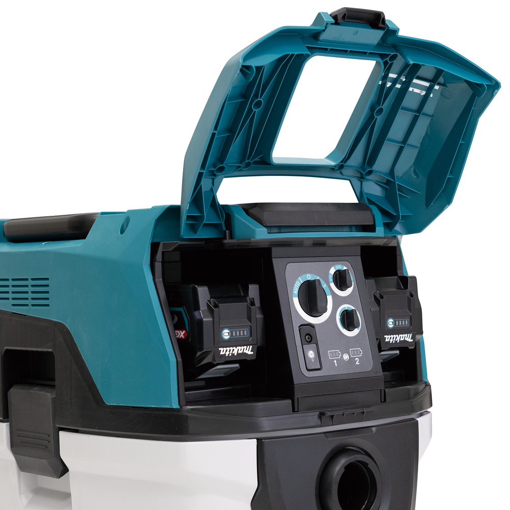 Imuri Makita VC006GMZ01 80V 2x XGT, AWS valmius, 3700 l/min, 170 mbar, 38 l säiliö, M-luokka. Runkoversio